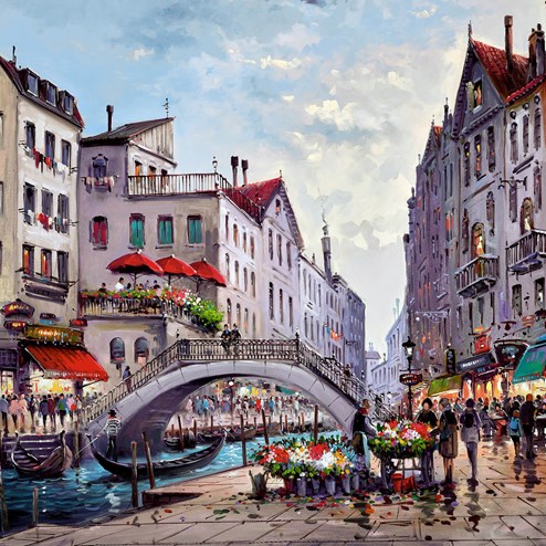 City Of Dreams by Henderson Cisz - Limited Edition on Canvas